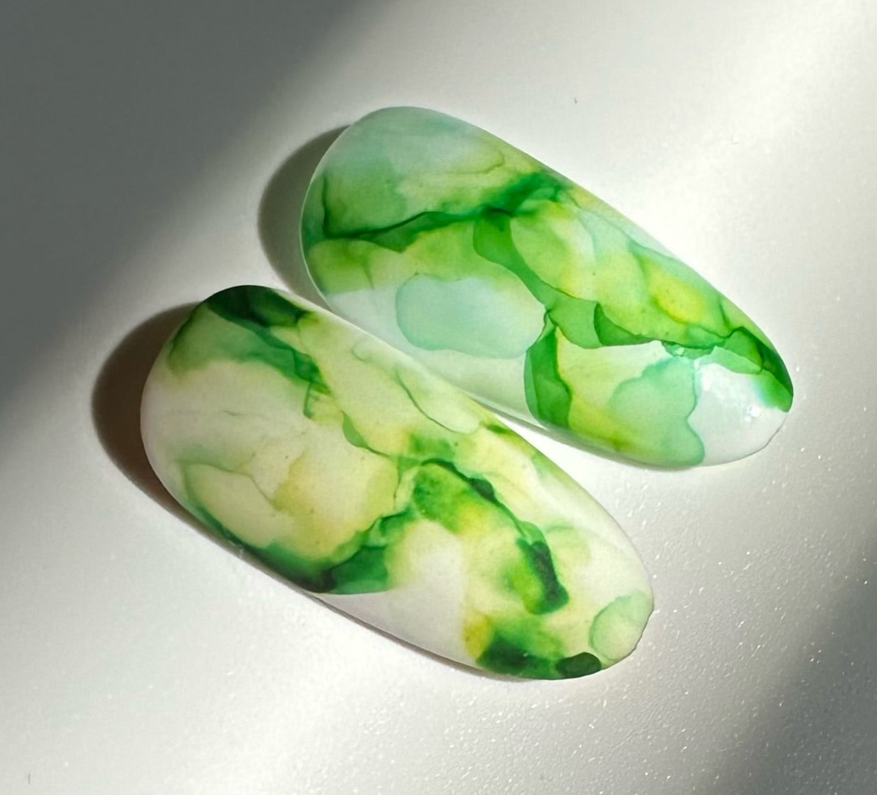 Marble Art Ink - Green